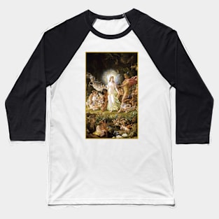 The Quarrel of Oberon and Titania by Joseph Noel Paton Baseball T-Shirt